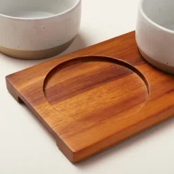 Wood Paddle With 4 Speckled Stoneware Bowls - Hearth & Hand™ With Magnolia -Best Homewares Store GUEST 00f3ff25 0987 4354 92c6 36d7aa772a7e