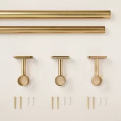 Classic Steel Curtain Rod With Antiqued Brass Finish - Hearth & Hand™ With Magnolia -Best Homewares Store GUEST 0246bd2c 9baf 4cc9 8008 c73cf90f1531