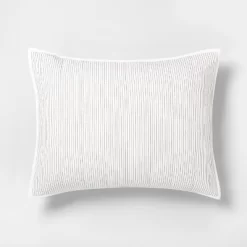 Microstripe Pillow Sham Cream/Gray - Hearth & Hand™ With Magnolia 8 Microstripe Pillow Sham Cream/Gray - Hearth & Hand™ With Magnolia -Best Homewares Store GUEST 0411dbda 7209 43ed bfdf 242b502448e9