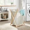 Wire Natural Wood Handles Milk Crate - Brightroom™ -Best Homewares Store GUEST 06eef028 f685 40b4 8078 4de0ffb778b1