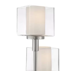 Possini Euro Design Modern Tree Floor Lamp With USB Charging Port 4-Light 72" Tall Brushed Nickel Glass Shade Living Room Reading -Best Homewares Store GUEST 07710bfc 3512 472b ada0 3d74c74df3b7