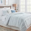 8pc Clipped Jacquard Stripe Comforter Bedding Set - Threshold™ -Best Homewares Store GUEST 080e8334 a4cc 4b27 870b a3155d138a81