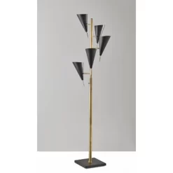71.5" Owen Tree Lamp Black - Adesso -Best Homewares Store GUEST 0cb3afb2 0200 4afe 8603 1b02b145247f