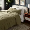 3pc Full/Queen Traditional Cozy Chenille Comforter And Sham Set Green - Threshold™ 2 3pc Full/Queen Traditional Cozy Chenille Comforter And Sham Set Green - Threshold™ -Best Homewares Store GUEST 0cd04746 5b07 40b5 b3a4 ecee7ce94b6f