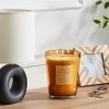 Colored Vase Glass With Dustcover Tobacco And Bergamot Candle Yellow - Threshold™ -Best Homewares Store GUEST 0dcb4974 1176 4069 8f91 ceebef70424a