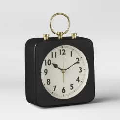 5" Square Alarm Clock Black - Threshold™ 5 5" Square Alarm Clock Black - Threshold™ -Best Homewares Store GUEST 0ef31414 d5e0 4fc4 a3fe 1d4356a00378