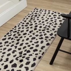 Daffodil Leopard Print Woven Rug - Threshold™ -Best Homewares Store GUEST 0efea80e 333d 4d53 ba99 3047838bb320
