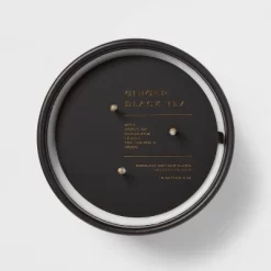 15oz Ceramic Jar 3-Wick Black Label Ginger Black Tea Candle - Threshold™ -Best Homewares Store GUEST 101513e9 4210 4604 bdb9 03938613d90c