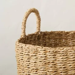 Large Twisted Seagrass Storage Basket - Hearth & Hand™ With Magnolia 7 Large Twisted Seagrass Storage Basket - Hearth & Hand™ With Magnolia -Best Homewares Store GUEST 13ac1fab 4281 45dc 8aa0 433581076183