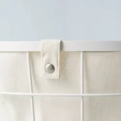Wire & Fabric Laundry Hamper Sour Cream - Hearth & Hand™ With Magnolia -Best Homewares Store GUEST 1670076e 4509 4175 a2e3 85ba24f3481e