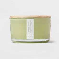Citron And Sands Candle Green - Threshold™ -Best Homewares Store GUEST 1a4d9481 72eb 44f4 8afa e1c309366d2d