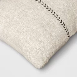 Oversized Stitched Lumbar Throw Pillow Neutral - Threshold™ 8 Oversized Stitched Lumbar Throw Pillow Neutral - Threshold™ -Best Homewares Store GUEST 1b3e6912 537b 4a18 a3c5 485cfb4f0792