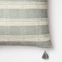 Woven Plaid Throw Pillow With Tassel Zipper - Threshold™ Designed With Studio McGee -Best Homewares Store GUEST 1df16719 4e19 4c97 8c66 09413c8521ec