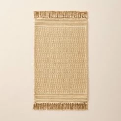 Patterned Border Stripe Area Rug Khaki - Hearth & Hand™ With Magnolia -Best Homewares Store GUEST 1e74ead5 c518 4647 ad06 90bb279f3326