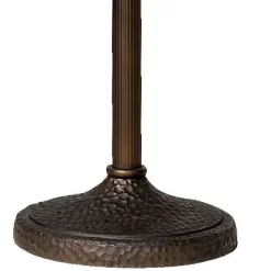 Franklin Iron Works Rustic Farmhouse Mission Torchiere Floor Lamp 71 1/2" Tall Roman Bronze 3-Light Frosted Champagne Amber Glass For Living Room -Best Homewares Store GUEST 1e7f5826 80ae 460f be74 7af5d1dc346e