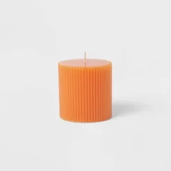 Ribbed Pillar Pumpkin Spice Candle - Threshold™ -Best Homewares Store GUEST 1fd0cc95 083f 4fbf 8ad1 42d75a6836bf