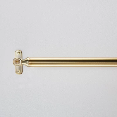 Decorative Screw Curtain Rod Brass Finish - Hearth & Hand™ With Magnolia 6 Decorative Screw Curtain Rod Brass Finish - Hearth & Hand™ With Magnolia - Image 4