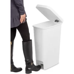 11gal Slim Step Trash Can - Brightroom™ -Best Homewares Store GUEST 21341658 c7c4 4051 b258 dbcf32b6754d