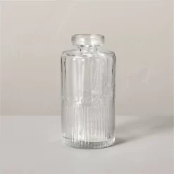 Ribbed Clear Glass Bud Vase - Hearth & Hand™ With Magnolia -Best Homewares Store GUEST 2286386d 3a94 4818 84ed f09772246027