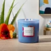 28oz Glass Moonlit Hibiscus Candle Light Blue - Opalhouse™ -Best Homewares Store GUEST 2c95080b 9726 45aa 9b0e 3946015c92e0