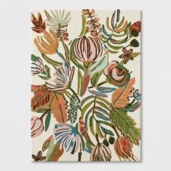 Floral Wool Tufted Area Rug Pink/White - Opalhouse™ -Best Homewares Store GUEST 31188344 1764 41c8 b8db cf880ff73088