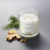 Clear Glass Santal & Ginger Candle White - Threshold™ Designed With Studio McGee -Best Homewares Store GUEST 317bcb5d 3528 47d5 a99a 5c2e256c5707