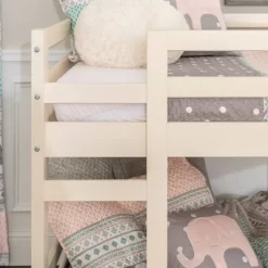 Twin Over Twin Indy Solid Wood Low Bunk Bed - Saracina Home -Best Homewares Store GUEST 32ed9e38 4f0a 4624 8239 bbf00adabaf2