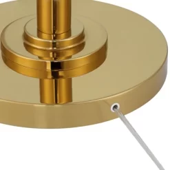 Possini Euro Design Kinsey Modern Downbridge Floor Lamp 67" Tall Warm Brass Metal Stone Pattern Glass Shade For Living Room Reading Bedroom Office -Best Homewares Store GUEST 35ebcabc 450b 48f5 a609 a2571d1f509b