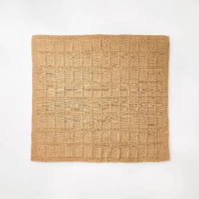 Grid Knit Throw Blanket - Threshold™ Designed With Studio McGee 4 Grid Knit Throw Blanket - Threshold™ Designed With Studio McGee - Image 2