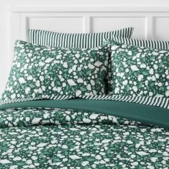 Floral Printed Microfiber Reversible Comforter & Sheets Set Dark Green - Room Essentials™ -Best Homewares Store GUEST 3b9a5973 d4a1 463a af2e 3b4ff4b32e85