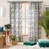 1pc 50"x84" Light Filtering Limu-Limu Leaf Jacquard Curtain Panel Gray - Opalhouse™ Designed With Jungalow™ 2 1pc 50"x84" Light Filtering Limu-Limu Leaf Jacquard Curtain Panel Gray - Opalhouse™ Designed With Jungalow™ -Best Homewares Store GUEST 421dc9b8 44ac 4840 a1f4 2563587244d5