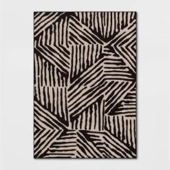 Abstract Lines Rug Black/Tan - Threshold™ 11 Abstract Lines Rug Black/Tan - Threshold™ -Best Homewares Store GUEST 43f5ce06 5a0c 455c 8ca2 29507ec11d70