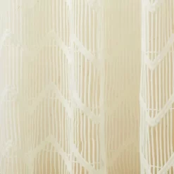 1pc 50"x84" Sheer Zig Zag Macrame Curtain Panel Cream - Opalhouse™ Designed With Jungalow™ -Best Homewares Store GUEST 453c4af7 309c 4148 8efd 84874224d2bb