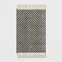 Chevron Woven Area Rug Black/White - Project 62™ -Best Homewares Store GUEST 469405c2 0dcb 4104 9f69 6044d3be79fb