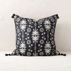 Palm Frond Printed Quilt Sham Black/Off-White - Opalhouse™ Designed With Jungalow™ -Best Homewares Store GUEST 46e442d4 e0c7 460d b081 1a8cda65a698