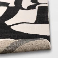 Abstract Inkblot Rug Black/White - Threshold™ -Best Homewares Store GUEST 4794689c 040b 444b b960 d50b9ba49a0e