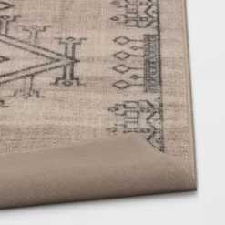 Hancock Distressed Center Motif Rug Beige - Threshold™ -Best Homewares Store GUEST 4bbd6258 398e 4e4d aeee d99a96f344f3