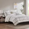 Madison Park 5pc Cove Clipped Jacquard Comforter Set White/Assorted Beiges -Best Homewares Store GUEST 4d314d0a 4df3 4e76 a2b8 c61893f29e5d