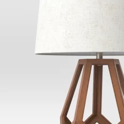 Large Wood Geo Assembled Table Lamp - Threshold™ -Best Homewares Store GUEST 4e826a9e 70e6 444a b5c1 561396ae69fb