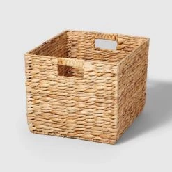 Woven Water Hyacinth Milk Crate - Brightroom™ -Best Homewares Store GUEST 5108b3bd 325d 4bd3 beb8 f48ab7a835d7