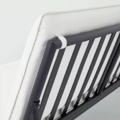 Cushioned Metal Outdoor Loveseat - Cream/Black - Hearth & Hand™ With Magnolia -Best Homewares Store GUEST 559437a5 9b7e 430d 87fa d6f614a9cf57