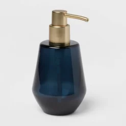 Smokey Glass Soap Pump Blue - Threshold™ -Best Homewares Store GUEST 55d146a5 7dc2 44f3 a212 2fff91c78578