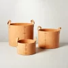 Faux Leather Storage Bin Camel Brown - Hearth & Hand™ With Magnolia -Best Homewares Store GUEST 57d61f07 21bf 461d 9532 f7c47061da0d