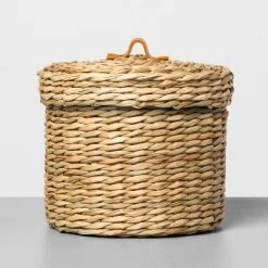 Woven Bath Storage Canister Beige - Hearth & Hand™ With Magnolia -Best Homewares Store GUEST 587edaef cf59 4ead 8ace 96b1d31b34d2