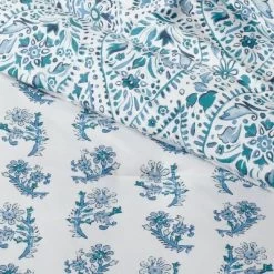 12pc Reversible Paisley Print Comforter & Sheets Set Blue/Dark Teal Blue - Threshold™ -Best Homewares Store GUEST 5905586d 97c3 463f a986 2521cf0e7a13