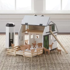 Toy Barn With Animal Figurines - Hearth & Hand™ With Magnolia -Best Homewares Store GUEST 5cbbf45d 2e8e 49b1 93e2 0de3f1f2eb60