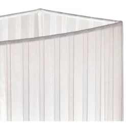 360 Lighting Cube Modern Accent Table Lamp 19 3/4" High White Ribbon Fabric Shade For Bedroom Living Room Bedside Nightstand Office Kids Family House -Best Homewares Store GUEST 5d009248 8a65 44f6 90e4 a7a100090e57