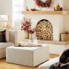 Boucle Upholstered Square Cocktail Ottoman - Hearth & Hand™ With Magnolia -Best Homewares Store GUEST 5e269989 7eb5 4e33 bc0a b7d1de461315