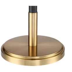 Possini Euro Design Modern Torchiere Floor Lamp Light Blaster LED 72.25" Tall Antique Brass And Matte Black Opal Glass For Living Room Bedroom -Best Homewares Store GUEST 5e75bb07 08ec 436b 84d7 902833e214c1