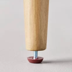 Boucle Upholstered Wood Ottoman - Hearth & Hand™ With Magnolia -Best Homewares Store GUEST 61690fdc 5ac8 4a4c 958d caaad1ebfe58